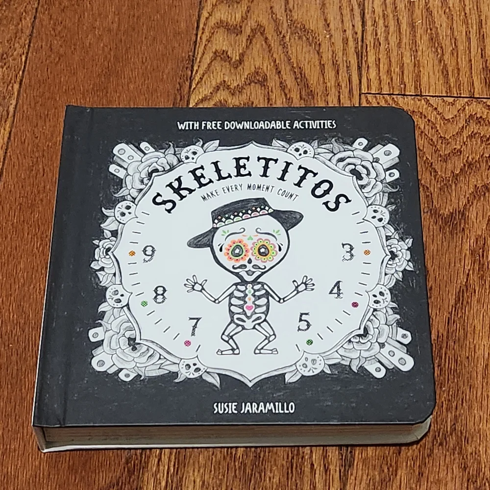 New Skeletitos Kids Learning Book - Black and White